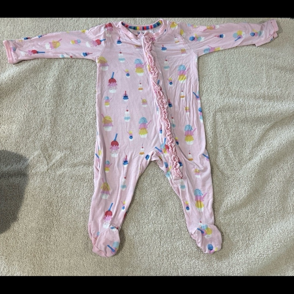 Magnetic Me Pink Ice Cream Kids Footie